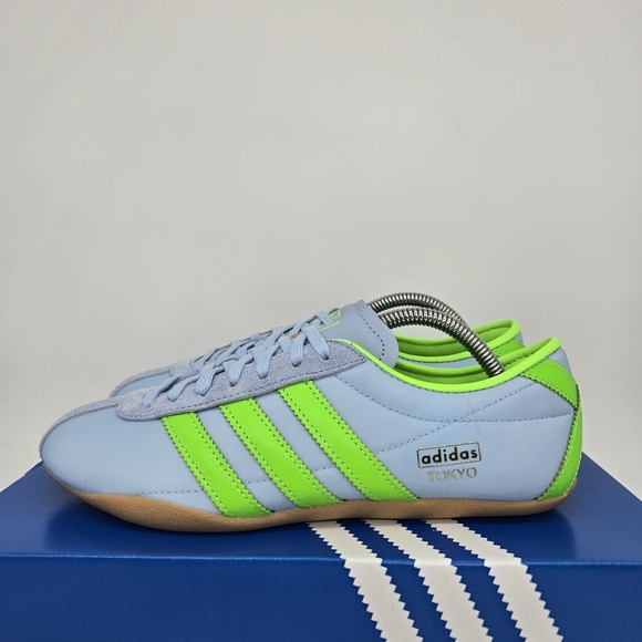 adidas Shoes - adidas Women's Tokyo JQ0582 Clear Sky Solar Green Gum Shoes Size 7 New